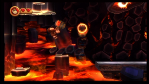 World 8 — Volcano — Donkey Kong Country Returns walkthrough screenshot