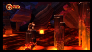 World 8 — Volcano — Donkey Kong Country Returns walkthrough screenshot