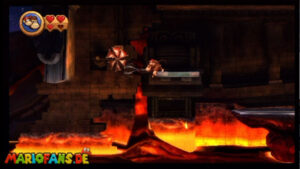 World 8 — Volcano — Donkey Kong Country Returns walkthrough screenshot