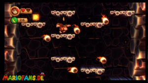 World 8 — Volcano — Donkey Kong Country Returns walkthrough screenshot