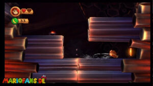 World 8 — Volcano — Donkey Kong Country Returns walkthrough screenshot