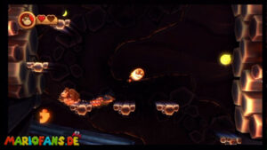 World 8 — Volcano — Donkey Kong Country Returns walkthrough screenshot