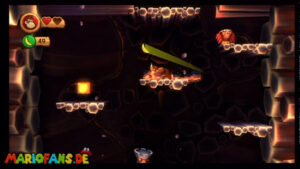 World 8 — Volcano — Donkey Kong Country Returns walkthrough screenshot