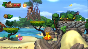 Lost Mangroves — Donkey Kong Country: Tropical Freeze walkthrough screenshot