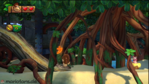 Lost Mangroves — Donkey Kong Country: Tropical Freeze walkthrough screenshot