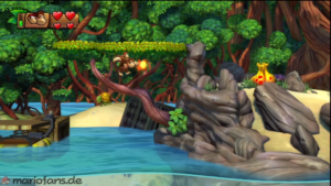 Lost Mangroves — Donkey Kong Country: Tropical Freeze walkthrough screenshot