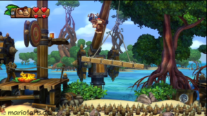 Lost Mangroves — Donkey Kong Country: Tropical Freeze walkthrough screenshot
