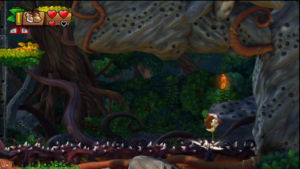 Lost Mangroves — Donkey Kong Country: Tropical Freeze walkthrough screenshot