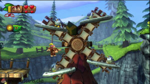 Autumn Heights — Donkey Kong Country: Tropical Freeze walkthrough screenshot