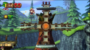 Autumn Heights — Donkey Kong Country: Tropical Freeze walkthrough screenshot
