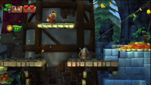 Autumn Heights — Donkey Kong Country: Tropical Freeze walkthrough screenshot