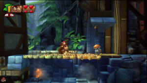 Autumn Heights — Donkey Kong Country: Tropical Freeze walkthrough screenshot