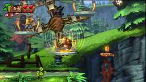 Autumn Heights — Donkey Kong Country: Tropical Freeze walkthrough screenshot