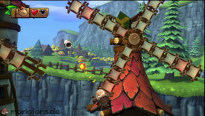 Autumn Heights — Donkey Kong Country: Tropical Freeze walkthrough screenshot