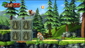 Autumn Heights — Donkey Kong Country: Tropical Freeze walkthrough screenshot