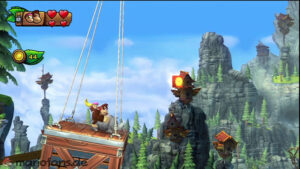 Autumn Heights — Donkey Kong Country: Tropical Freeze walkthrough screenshot