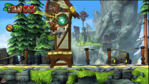 Autumn Heights — Donkey Kong Country: Tropical Freeze walkthrough screenshot