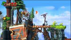 Autumn Heights — Donkey Kong Country: Tropical Freeze walkthrough screenshot