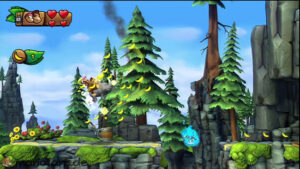 Autumn Heights — Donkey Kong Country: Tropical Freeze walkthrough screenshot