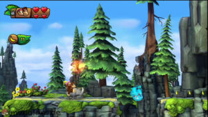 Autumn Heights — Donkey Kong Country: Tropical Freeze walkthrough screenshot