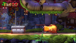 Autumn Heights — Donkey Kong Country: Tropical Freeze walkthrough screenshot