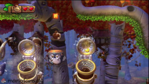 Autumn Heights — Donkey Kong Country: Tropical Freeze walkthrough screenshot