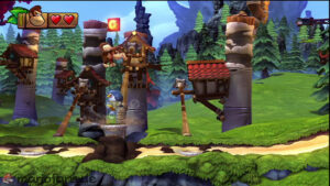 Autumn Heights — Donkey Kong Country: Tropical Freeze walkthrough screenshot