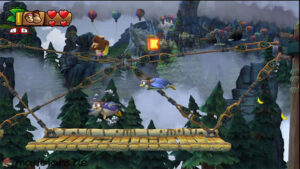 Autumn Heights — Donkey Kong Country: Tropical Freeze walkthrough screenshot