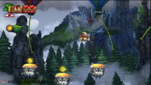 Autumn Heights — Donkey Kong Country: Tropical Freeze walkthrough screenshot