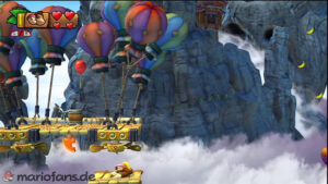 Autumn Heights — Donkey Kong Country: Tropical Freeze walkthrough screenshot