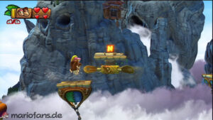 Autumn Heights — Donkey Kong Country: Tropical Freeze walkthrough screenshot