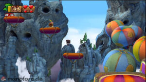 Autumn Heights — Donkey Kong Country: Tropical Freeze walkthrough screenshot