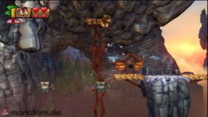 Autumn Heights — Donkey Kong Country: Tropical Freeze walkthrough screenshot