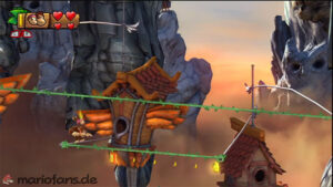 Autumn Heights — Donkey Kong Country: Tropical Freeze walkthrough screenshot