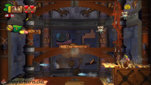 Autumn Heights — Donkey Kong Country: Tropical Freeze walkthrough screenshot