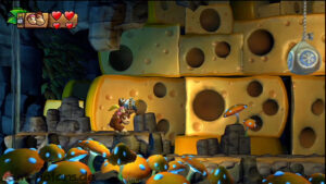 Autumn Heights — Donkey Kong Country: Tropical Freeze walkthrough screenshot