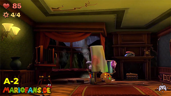 Luigi’s Mansion 2 HD gem location: Studio