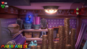 3F — Hotel Shops — exploration and collectible route