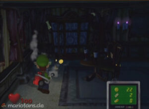 Area 1 — Luigi’s Mansion walkthrough screenshot