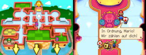 Mushroom Kingdom — Mario & Luigi: Partners in Time walkthrough screenshot
