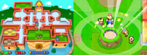 Mushroom Kingdom — Mario & Luigi: Partners in Time walkthrough screenshot