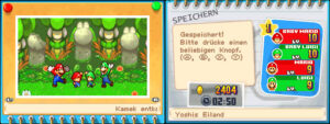Yoshi's Island — Mario & Luigi: Partners in Time walkthrough screenshot