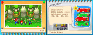 Yoshi's Island — Mario & Luigi: Partners in Time walkthrough screenshot