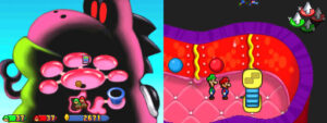 Yoob's Belly — Mario & Luigi: Partners in Time walkthrough screenshot