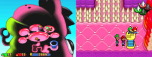Yoob's Belly — Mario & Luigi: Partners in Time walkthrough screenshot