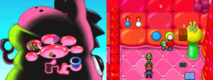 Yoob's Belly — Mario & Luigi: Partners in Time walkthrough screenshot