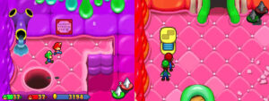 Yoob's Belly — Mario & Luigi: Partners in Time walkthrough screenshot