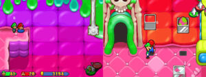 Yoob's Belly — Mario & Luigi: Partners in Time walkthrough screenshot