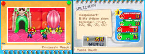 Yoob's Belly — Mario & Luigi: Partners in Time walkthrough screenshot