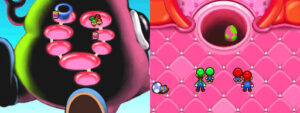 Yoob's Belly — Mario & Luigi: Partners in Time walkthrough screenshot